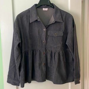 NWOT Corded Baby Doll light weight jacket!